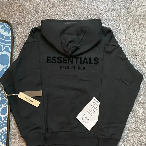 FOG - Fear of God Essentials Stretch Limo Hoodie - (READ DESCRIPTION) - Picture 2 of 11